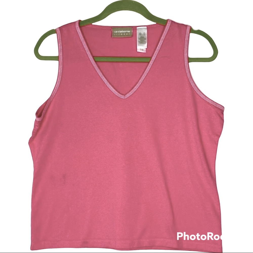 Liz Claiborne Pink Tank Top.